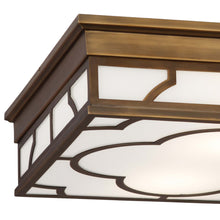 Load image into Gallery viewer, Addison Flush Mount Ceiling Light in Detail.