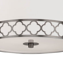 Load image into Gallery viewer, Addison Semi Flush Mount Ceiling Light in Detail.