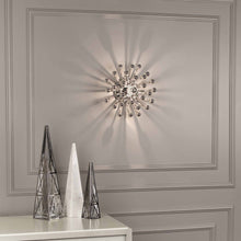 Load image into Gallery viewer, Anemone Flush Mount Ceiling Light in living room.