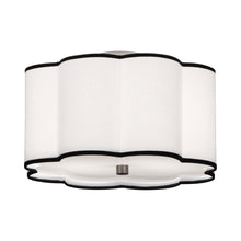 Load image into Gallery viewer, Axis Flush Mount Ceiling Light in Blackened Antique Nickel (Small).