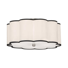 Load image into Gallery viewer, Axis Flush Mount Ceiling Light in Blackened Antique Nickel (Medium).