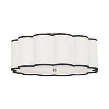 Load image into Gallery viewer, Axis Flush Mount Ceiling Light in Blackened Antique Nickel (Large).