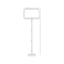 Load image into Gallery viewer, Bandit Floor Lamp - line drawing.