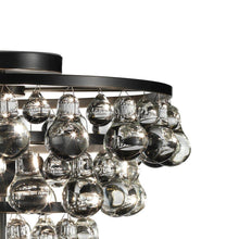 Load image into Gallery viewer, Bling Flush Mount Ceiling Light in Detail.