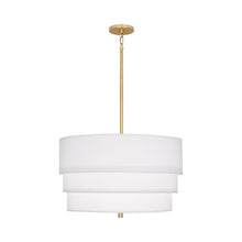 Load image into Gallery viewer, Decker Drum Pendant Light in Detail.