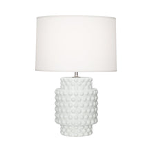 Load image into Gallery viewer, Dolly Table Lamp in Lily/White (Small).
