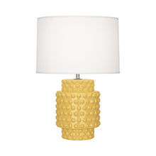 Load image into Gallery viewer, Dolly Table Lamp in Sunset Yellow/White (Small).