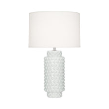 Load image into Gallery viewer, Dolly Table Lamp in Lily/White (Large).