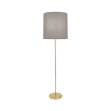 Load image into Gallery viewer, Kate Floor Lamp in Smoke Gray/Modern Brass.