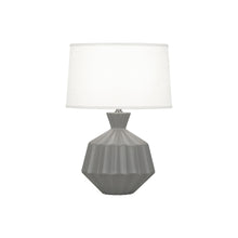 Load image into Gallery viewer, Orion Table Lamp in Matte Smoky Taupe (Small).