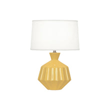 Load image into Gallery viewer, Orion Table Lamp in Sunset Yellow (Small).