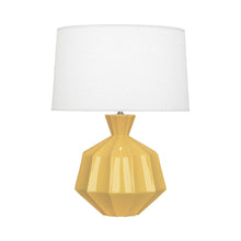 Load image into Gallery viewer, Orion Table Lamp in Sunset Yellow (Large).