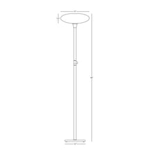 Load image into Gallery viewer, Ovo Floor Lamp - line drawing.