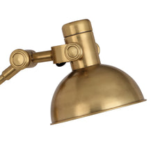 Load image into Gallery viewer, Racer Swinging Wall Light in Detail.