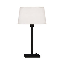 Load image into Gallery viewer, Real Simple Club Table Lamp in Matte Black.