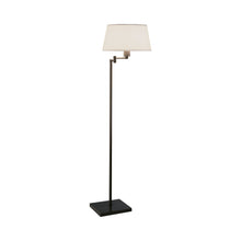 Load image into Gallery viewer, Real Simple Swing Arm Floor Lamp in Dark Bronze.