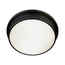 Load image into Gallery viewer, Roderick Flush Mount Ceiling Light in Deep Patina Bronze (Small).
