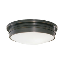 Load image into Gallery viewer, Roderick Flush Mount Ceiling Light in Deep Patina Bronze (Large).