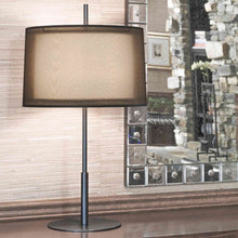 Load image into Gallery viewer, Saturnia Table Lamp in living room.