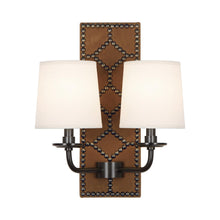 Load image into Gallery viewer, Williamsburg Lightfoot Wall Light in English Ochre/Deep Patina Bronze.