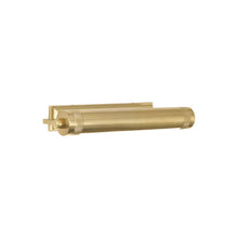 Load image into Gallery viewer, Wyatt Wall Light in Modern Brass (Small).