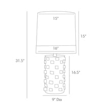 Load image into Gallery viewer, Roberton Table Lamp - line drawing.