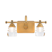 Load image into Gallery viewer, Rondelle LED Bath Wall Light in Detail.