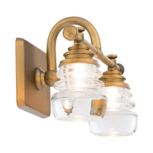 Load image into Gallery viewer, Rondelle LED Bath Wall Light in Detail.