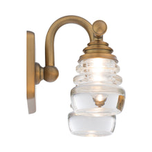 Load image into Gallery viewer, Rondelle LED Bath Wall Light in Detail.