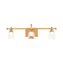 Load image into Gallery viewer, Rondelle LED Bath Wall Light in Detail.