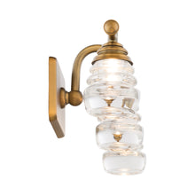 Load image into Gallery viewer, Rondelle LED Bath Wall Light in Detail.
