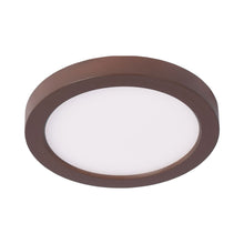 Load image into Gallery viewer, Round LED Ceiling/Wall Light in Bronze (Small).