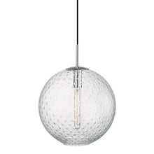 Load image into Gallery viewer, Rousseau Pendant Light Large/Polished Chrome/Clear.
