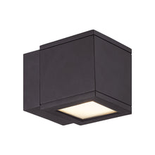 Load image into Gallery viewer, Rubix Outdoor LED Wall Light in Detail.