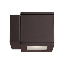 Load image into Gallery viewer, Rubix Outdoor LED Wall Light in Detail.