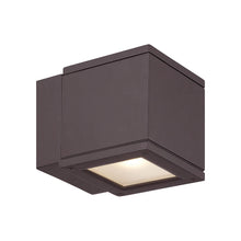Load image into Gallery viewer, Rubix Outdoor LED Wall Light in Detail.