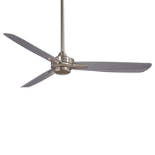 Load image into Gallery viewer, Rudolph Ceiling Fan in Brushed Nickel / Silver.