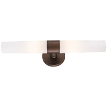 Load image into Gallery viewer, Saber Bath Vanity Light in Painted Copper Bronze Patina.