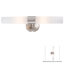 Load image into Gallery viewer, Saber Bath Vanity Light in Detail.