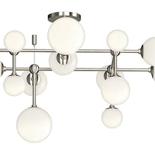 Load image into Gallery viewer, Sabon™ LED Semi Flush Mount Ceiling Light in Detail.