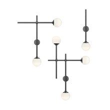 Load image into Gallery viewer, Sabon™ Triple LED Wall Light in Detail.