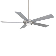 Load image into Gallery viewer, Sabot LED Ceiling Fan in Brushed Nickel.