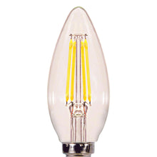 Load image into Gallery viewer, Edison Style Candelabra Base B Type LED Bulb in Detail.