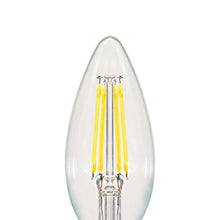 Load image into Gallery viewer, Edison Style Candelabra Base C Type LED Bulb in Detail.