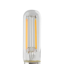 Load image into Gallery viewer, Edison Style Candelabra Base T Type LED Bulb in Detail.