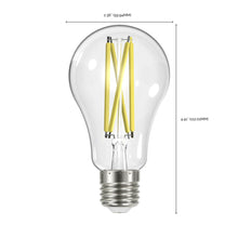 Load image into Gallery viewer, Edison Style Medium Base A Type LED Bulb - line drawing.