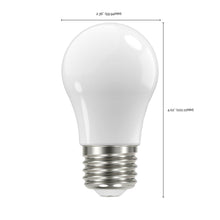 Load image into Gallery viewer, Medium Base A Type LED Bulb - line drawing.