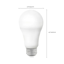 Load image into Gallery viewer, Starfish S11254 - 10 Watt A19 Wifi Smart LED Color-Changing Light Bulb - line drawing.