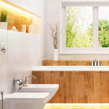 Load image into Gallery viewer, Starfish Wi-Fi Smart RGB And White Tuning LED Tape Light in bathroom.