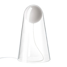 Load image into Gallery viewer, Satellight LED Table Lamp in White and Clear.